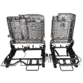 Fiame di sedile in acciaio regolabile per veicolo modificato